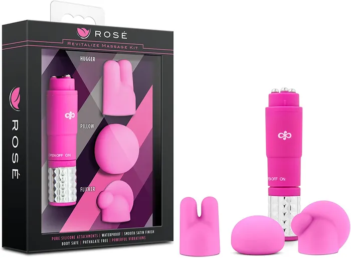Vibrators Blush Ros Revitalize Massage Kits Landco