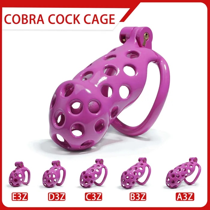 Vibrators CHASTITY CAGE CO Purple Hole Cobra Chastity Cage Kit 177 To 413 Inches Long Vibrators CHASTITY CAGE CO Purple Hole Cobra Chastity Cage Kit 177 To 413 Inches Long