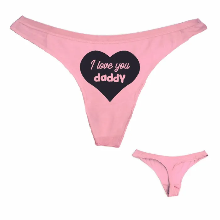 Vibrators I love you daddy Thong CHASTITY CAGE CO