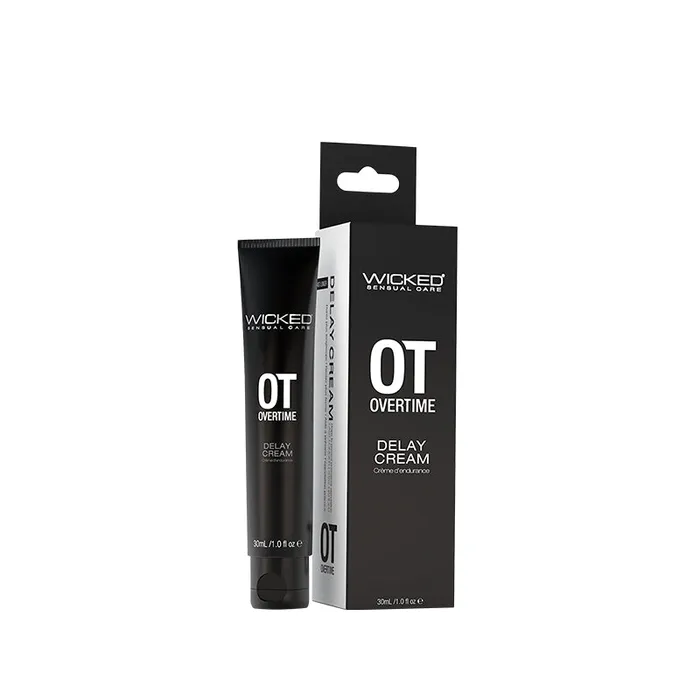 Wicked Sensual Care Collection Vibrators Wicked Overtime Delay Cream 1Oz