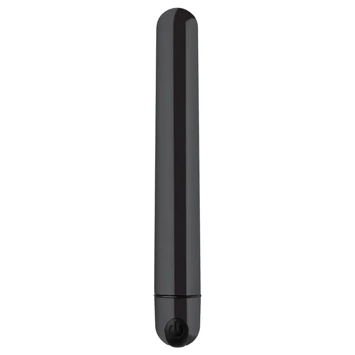 10x Slim Metallic Bullet Black XR Brands Bang Vibrators