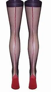 Anal Classified Classified Fully Fashioned Cuban Heel Stockings Black