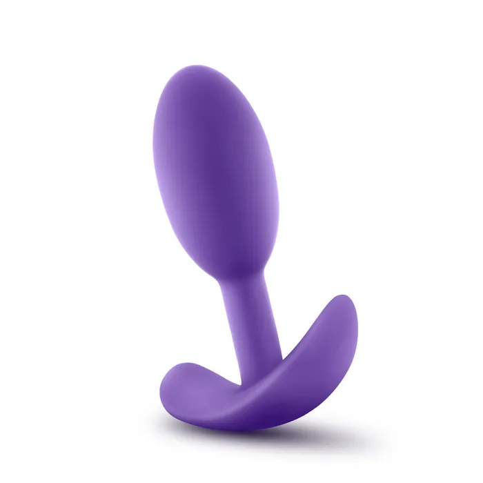 Blush Novelties Luxe Wearable Vibra Slim Plug Small Purple Anal