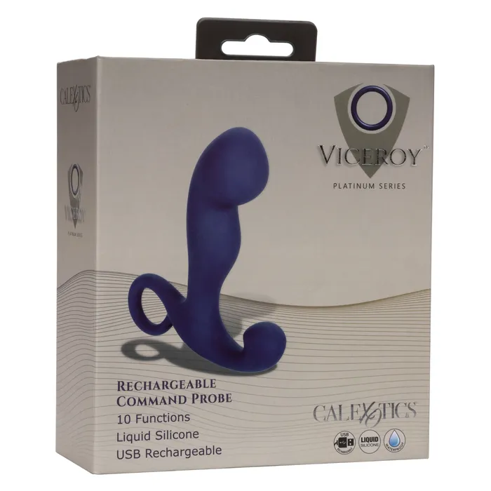 CalExotics Anal Viceroy Rechargeable Command Probe Blue