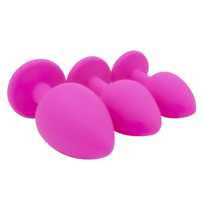 EVEs SECRETS Anal Crystal Butt Plug For Men And Women Silicone Anal Plugs Colorful Sex Toy Massager