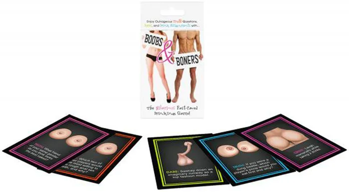 Flirt Adult Store BOOBS AND BONERS DRINKING GAME Games