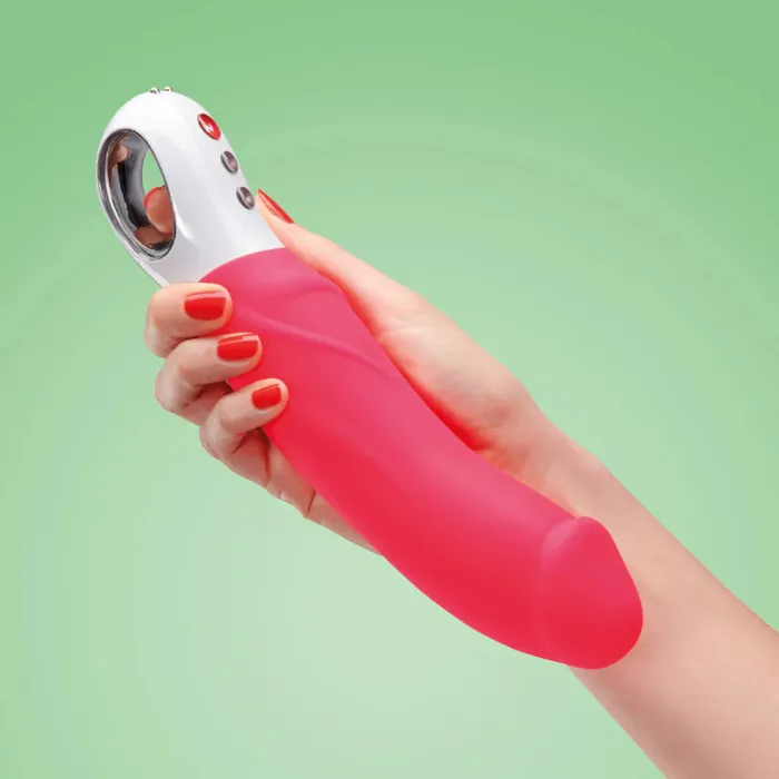 Fun Factory BIG BOSS XL G Spot Vibrating Dildo Hot Pink Vibrator includes FREE TOYBAG Fun Factory Vibrators Fun Factory BIG BOSS XL G Spot Vibrating Dildo Hot Pink Vibrator includes FREE TOYBAG Fun Factory Vibrators