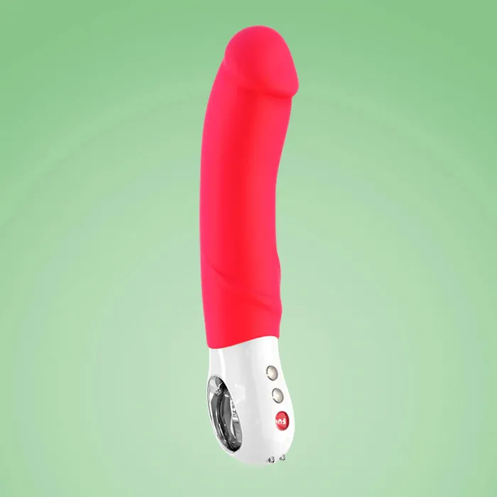 Fun Factory BIG BOSS XL G Spot Vibrating Dildo Hot Pink Vibrator includes FREE TOYBAG Fun Factory Vibrators