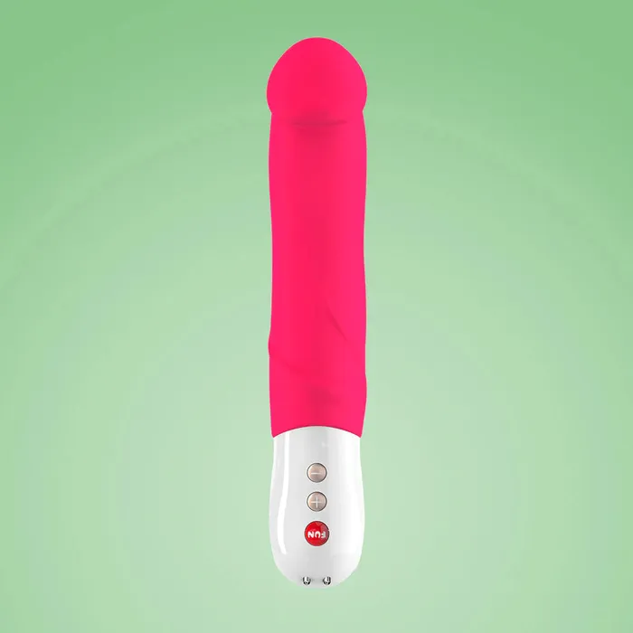 Fun Factory BIG BOSS XL G Spot Vibrating Dildo Hot Pink Vibrator includes FREE TOYBAG Fun Factory Vibrators