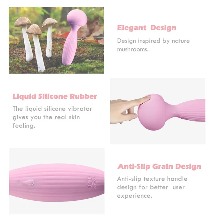 Mushroom Designed Vibrator For Women Lusty Age Vibrators