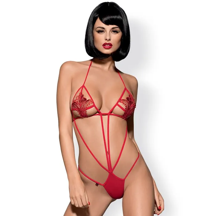 Obsessive Anal Luiza Teddy Red SmallMedium Red