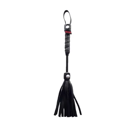 Rouge Mini Leather Flogger All Colors Rouge Garments LTD Restraints