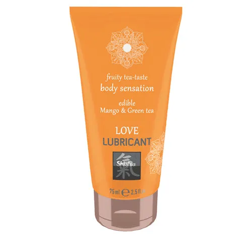 SHIATSU EDIBLE LOVE LUBRICANT MANGO AND GREEN TEA HOT PRODUCTIONS Vibrators SHIATSU EDIBLE LOVE LUBRICANT MANGO AND GREEN TEA HOT PRODUCTIONS Vibrators