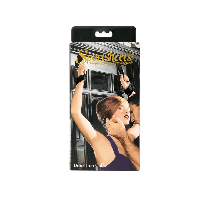 Sportsheets Door Jam Cuffs Black Anal Sportsheets Door Jam Cuffs Black Anal