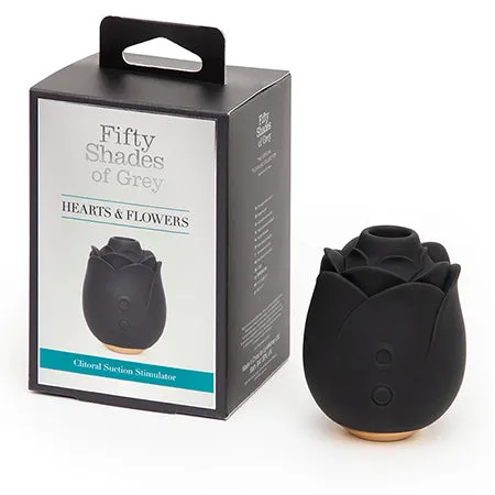 WeVibe Vibrators Fifty Shades of Grey Suction Rose Black