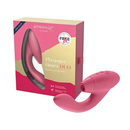 Womanizer Womanizer Duo Dual Stimulator Air Pulse Vibrator Vibrators