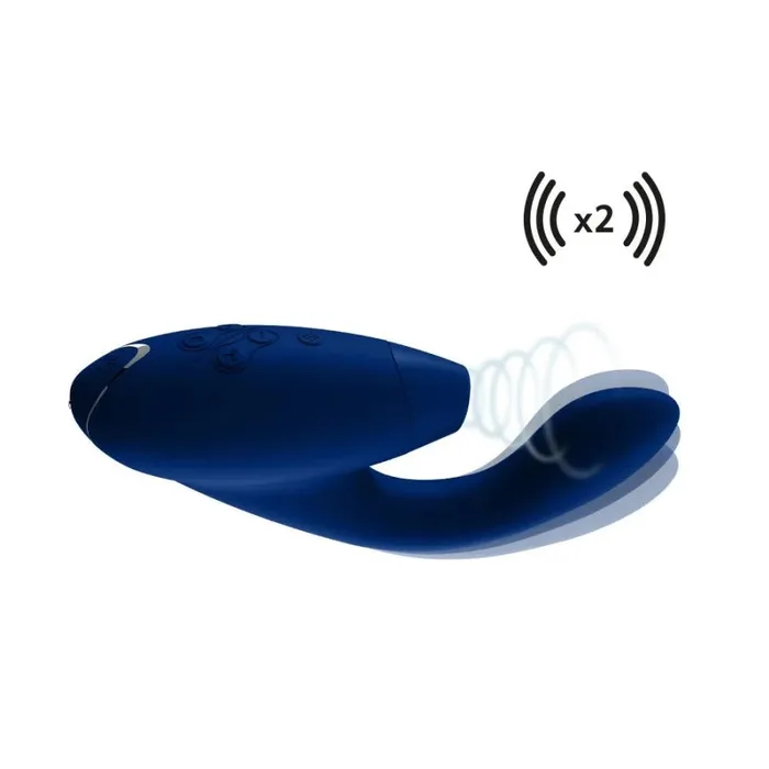 Womanizer Womanizer Duo Dual Stimulator Air Pulse Vibrator Vibrators