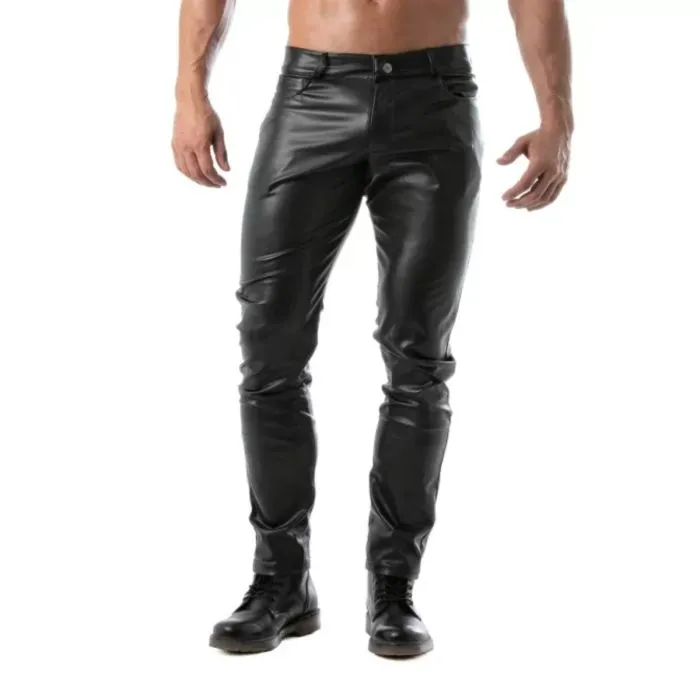 Anal TOF Paris TOF Paris Kinky Backless Jean Pants Black