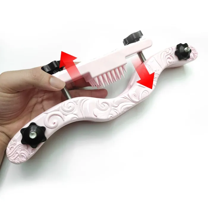 BallbustingToyscom Pretty Pink Purple Sissy BDSM Testicle CBT Spiked Humbler Vibrators