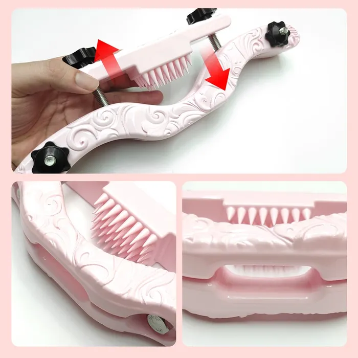 BallbustingToyscom Pretty Pink Purple Sissy BDSM Testicle CBT Spiked Humbler Vibrators