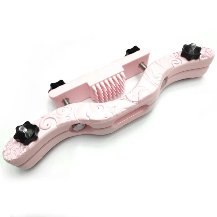 BallbustingToyscom Pretty Pink Purple Sissy BDSM Testicle CBT Spiked Humbler Vibrators