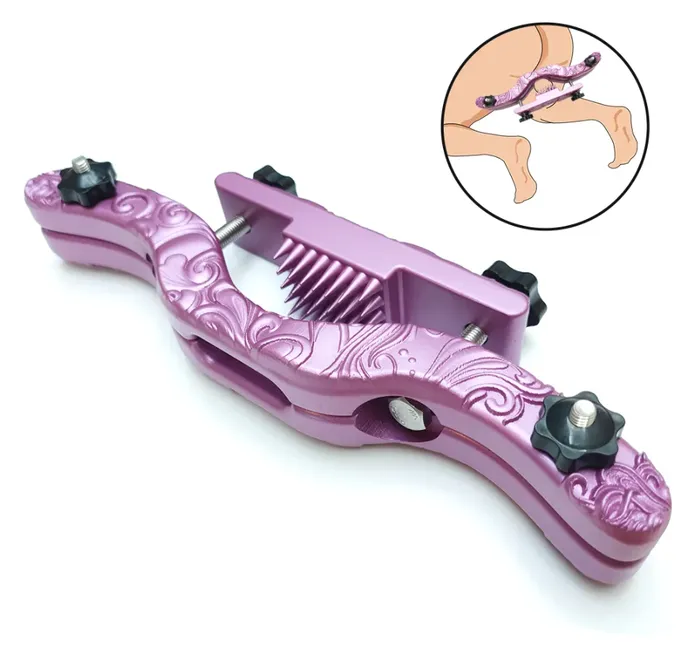 BallbustingToyscom Pretty Pink Purple Sissy BDSM Testicle CBT Spiked Humbler Vibrators