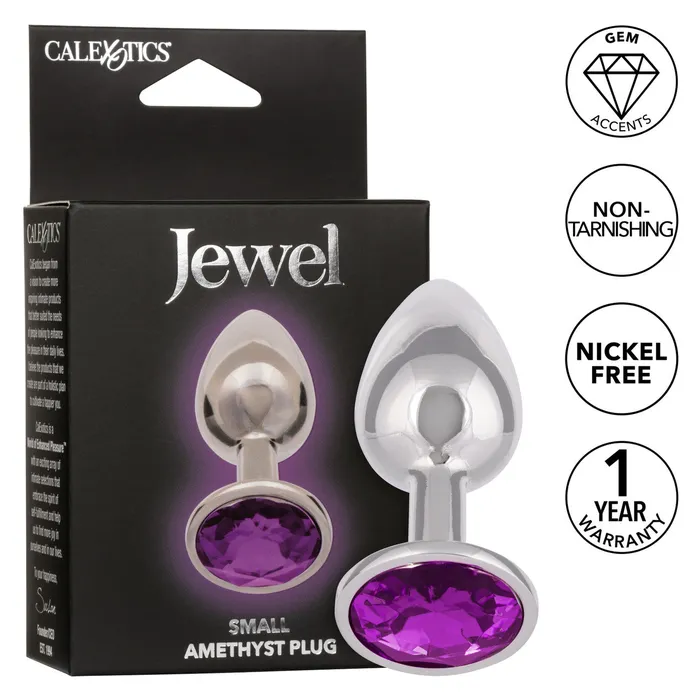 CalExotics Anal Jewel Small Amethyst Plug CalExotics Anal Jewel Small Amethyst Plug