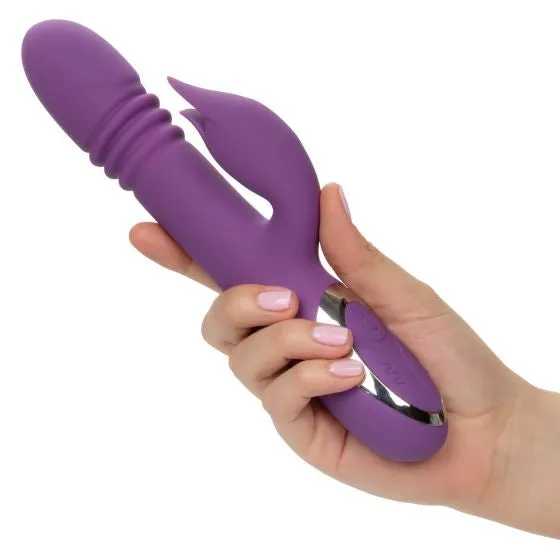 CalExotics Enchanted Kisser Thrusting Rabbit Vibe CalExotics Vibrators CalExotics Enchanted Kisser Thrusting Rabbit Vibe CalExotics Vibrators