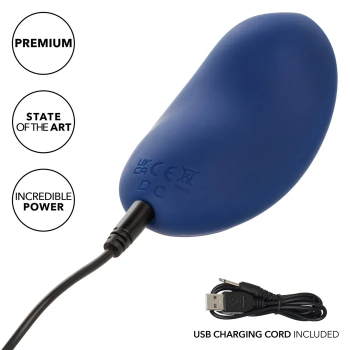 CalExotics Vibrators Cashmere Velvet Curve Vibrator