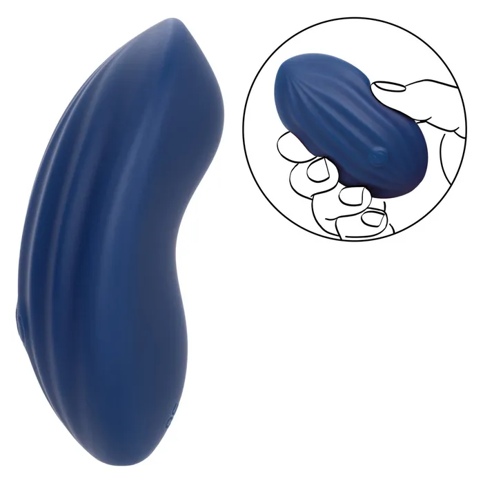 CalExotics Vibrators Cashmere Velvet Curve Vibrator
