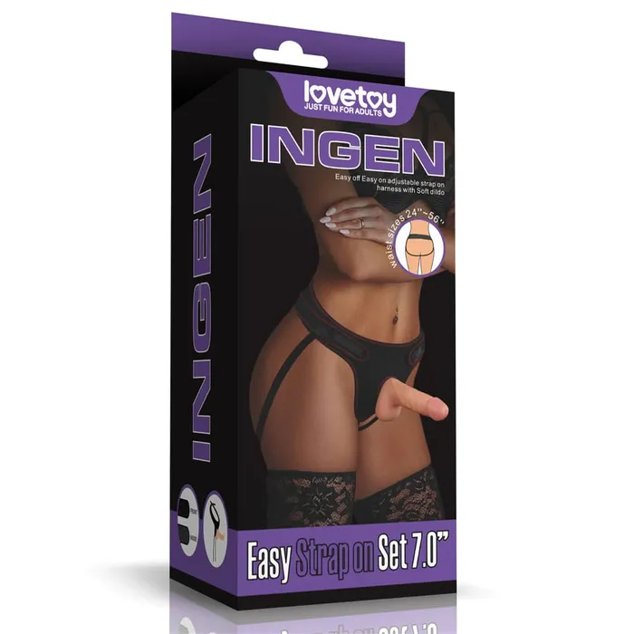 Easy Strapon Set 70 LOVETOY Anal