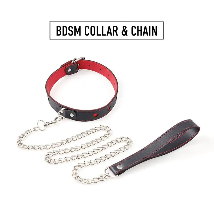 FRISKY BUSINESS SG Vibrators BDSM Collar Leash