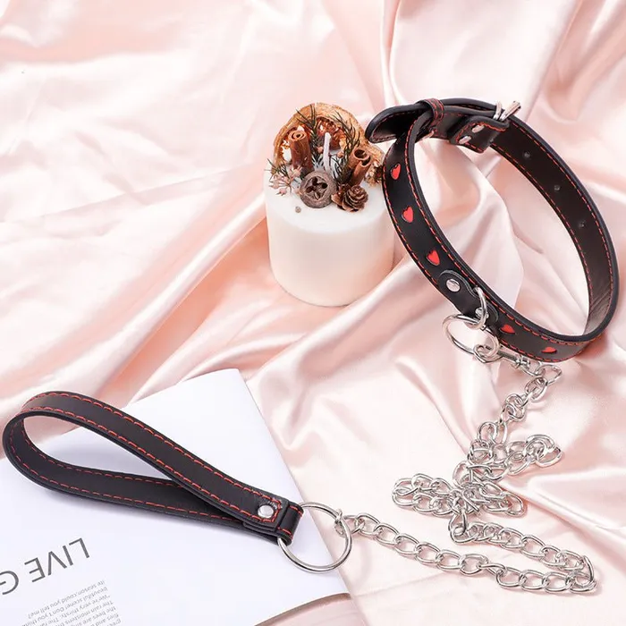 FRISKY BUSINESS SG Vibrators BDSM Collar Leash