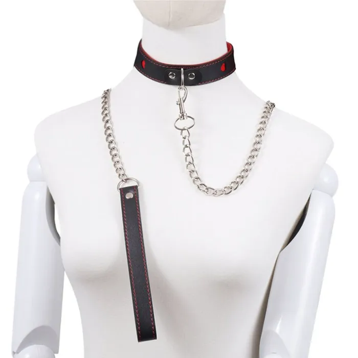 FRISKY BUSINESS SG Vibrators BDSM Collar Leash