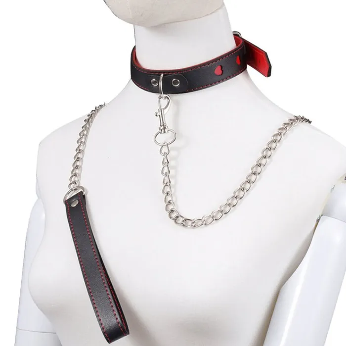 FRISKY BUSINESS SG Vibrators BDSM Collar Leash
