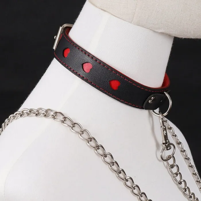 FRISKY BUSINESS SG Vibrators BDSM Collar Leash