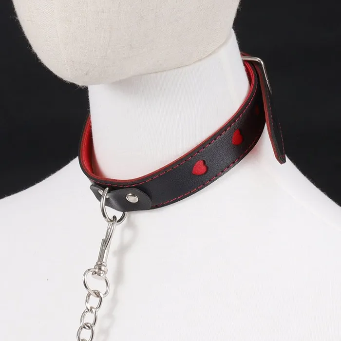 FRISKY BUSINESS SG Vibrators BDSM Collar Leash