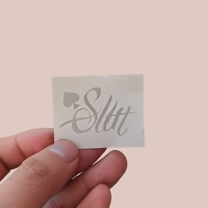 House of Chastity Vibrators Slut Temporary Tattoo