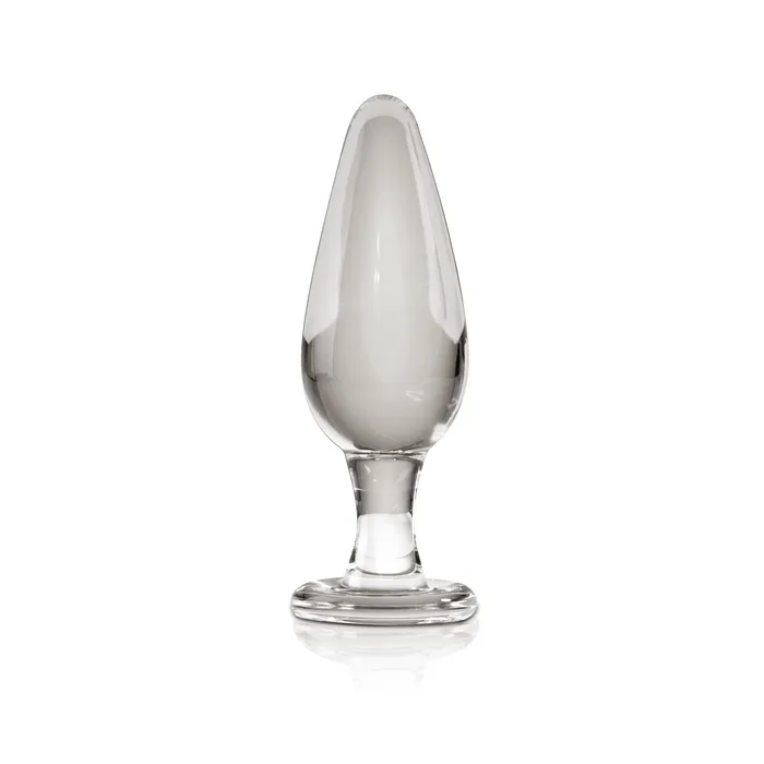 Icicles No 26 Clear Glass Butt Plug Icicles Anal
