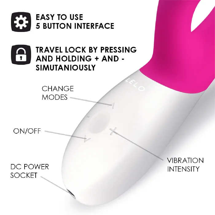 Lelo Vibrators Lelo INA Wave GSpot and Clitoral Vibrator