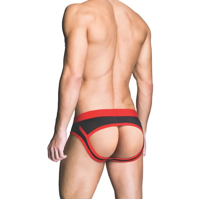 Prowler RED Assless Open Back Brief Red Prowler RED Anal