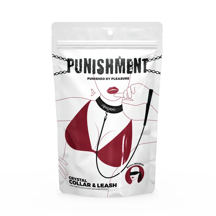 Punishment Anal Punishment Crystal Collar Leash Black Punishment Anal Punishment Crystal Collar Leash Black