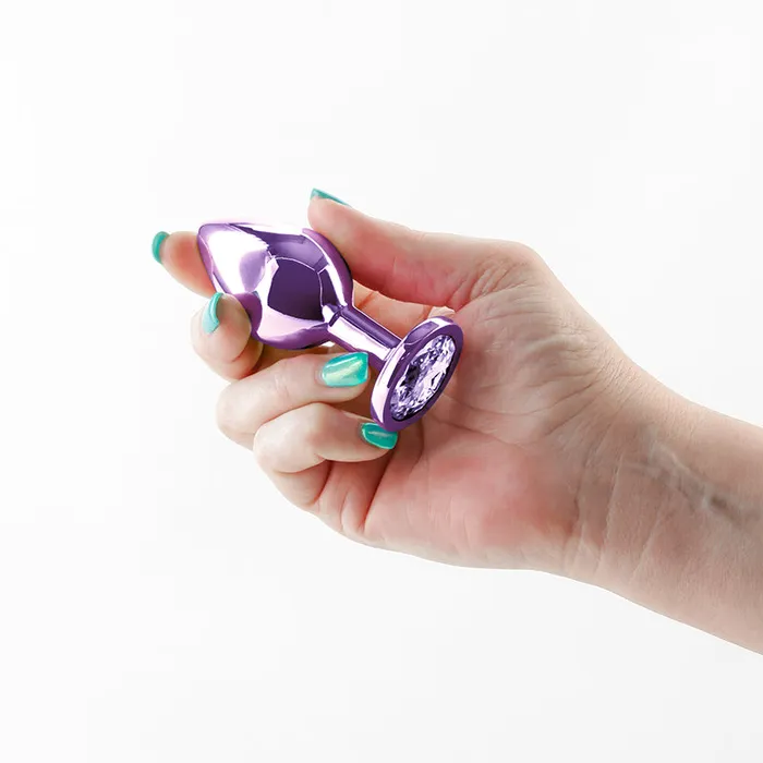 Rear Assets Butt Plug Medium Purple NS Novelties Anal