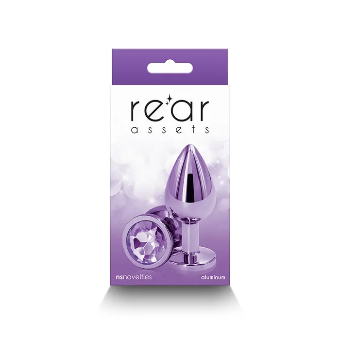 Rear Assets Butt Plug Medium Purple NS Novelties Anal
