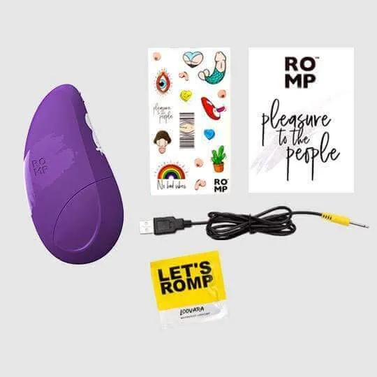 Romp Vibrators Romp Free Clitoral Stimulator Purple