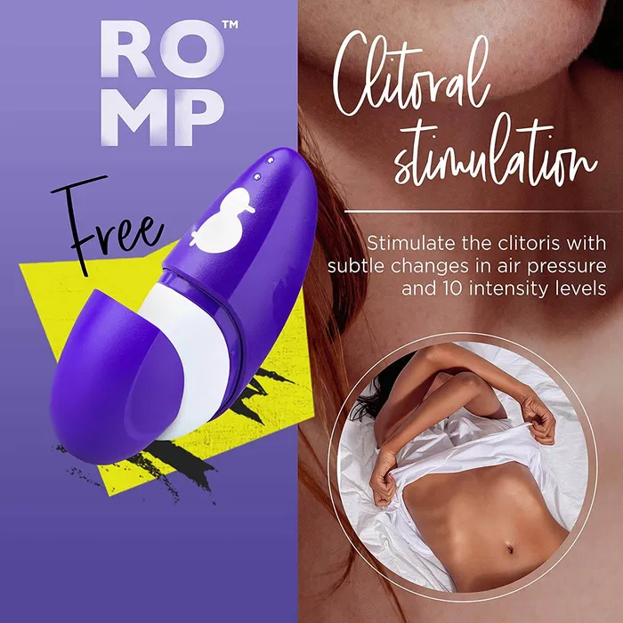 Romp Vibrators Romp Free Clitoral Stimulator Purple