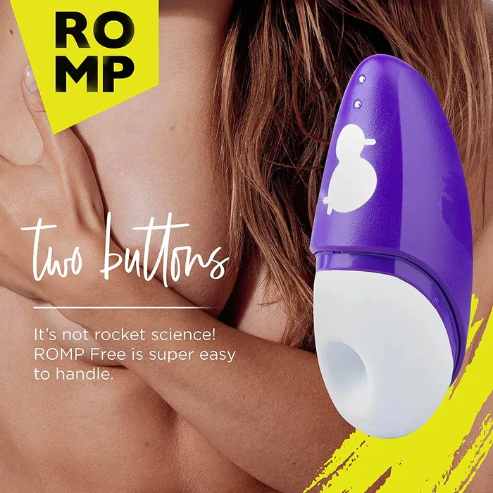 Romp Vibrators Romp Free Clitoral Stimulator Purple