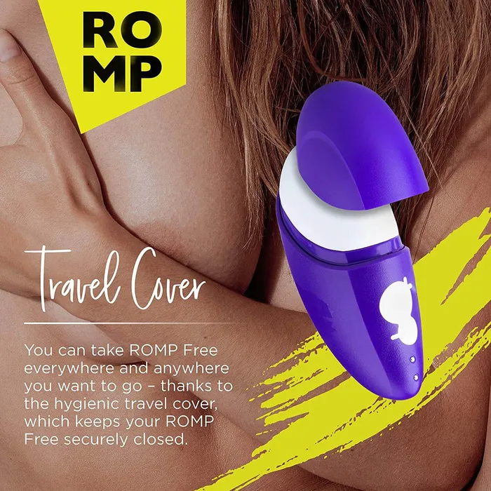 Romp Vibrators Romp Free Clitoral Stimulator Purple