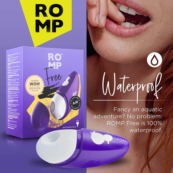 Romp Vibrators Romp Free Clitoral Stimulator Purple