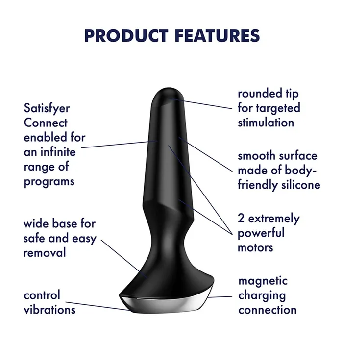 Satisfyer Anal Satisfyer Plugilicious 2 Vibrating Butt Plug